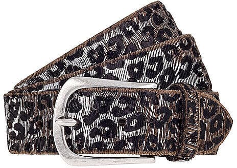 B.BELT Ledergürtel grau   105 105