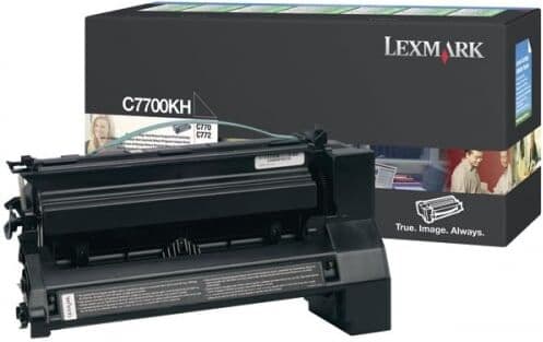 Lexmark C7700KH toner preto XL