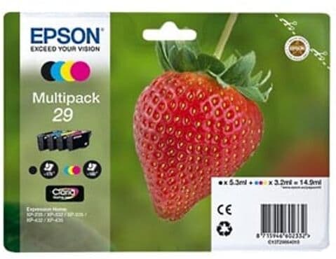 Epson 29 (T2986) Pack 4 cores T29