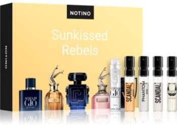 Beauty Discovery Box Notino Sunkissed Rebels conjunto unissexo . Discovery Box Notino Sunkissed Rebels