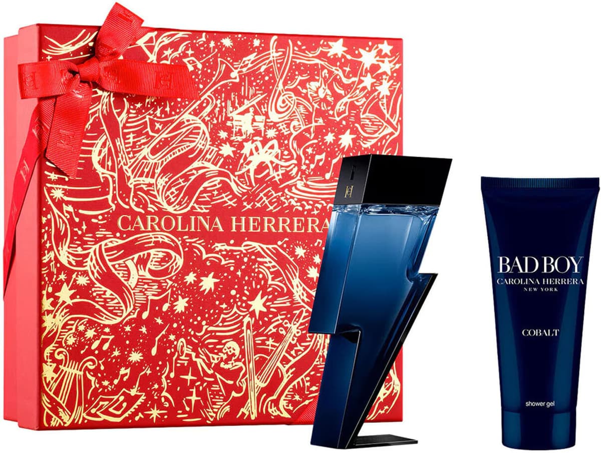 CAROLINA HERRERA Bad Boy Cobalt Electrique 100ml Eau De Parfum Gift Set