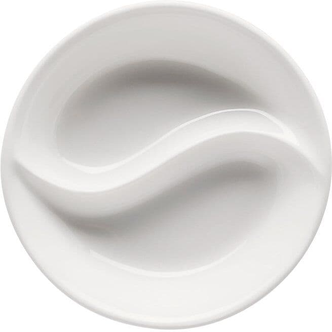 Rosenthal Piattino Tondo a Due Scomparti 9,8 cm Jade