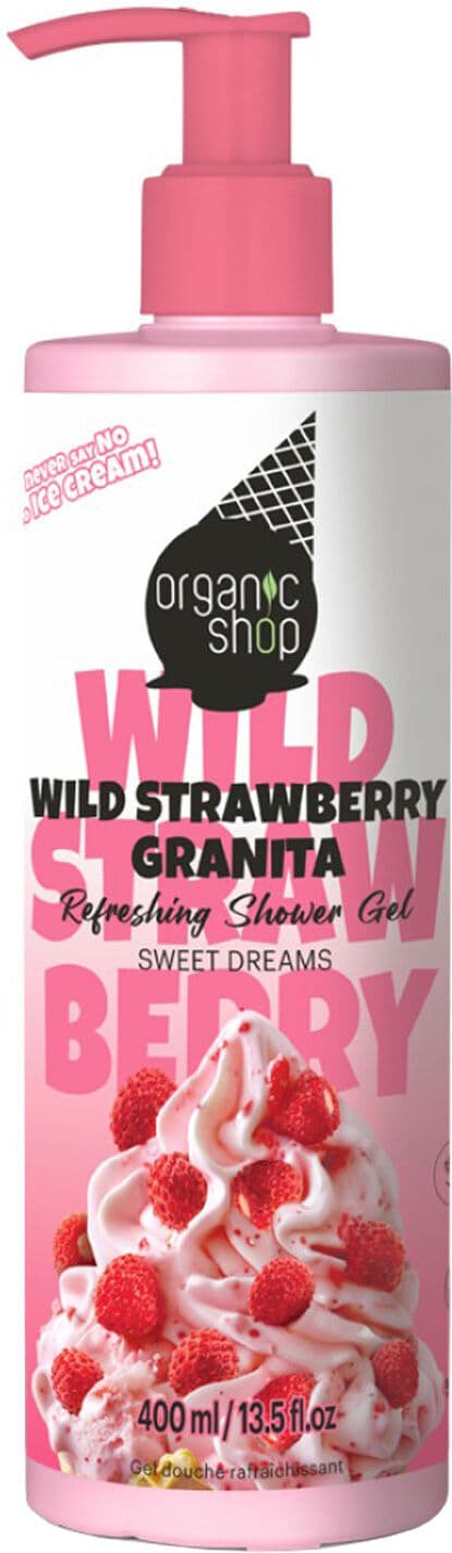 ORGANIC SHOP Ice Cream Wild Strawberry Granita Shower Gel 400ml
