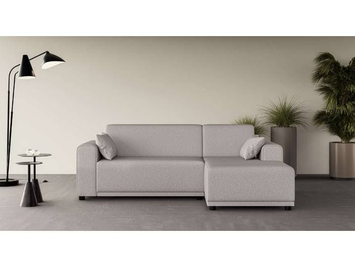 Ecksofa HOME AFFAIRE TAMMO , beige, B:233cm H:80cm T:162cm, 100% Polyester, Sofas, Ecksofa, L-Form