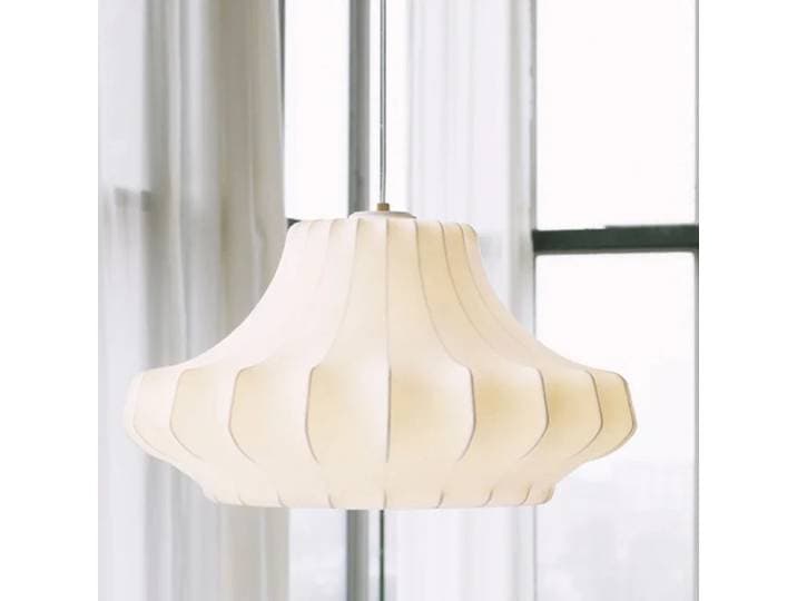 Lampe en tissu nordique simplicité pendentif LED lumière pour salon Restaurant Tables cuisine chambre lampe décor à la maison
