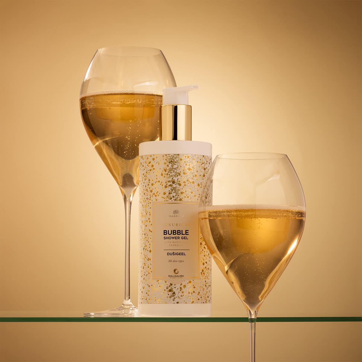 MAGRADA Luxurious Bubble Shower Gel 400ml