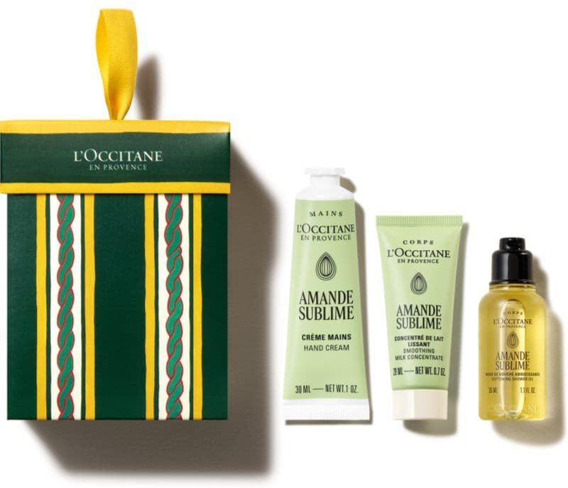 L’Occitane Amande Sublime Ornament Gift Set