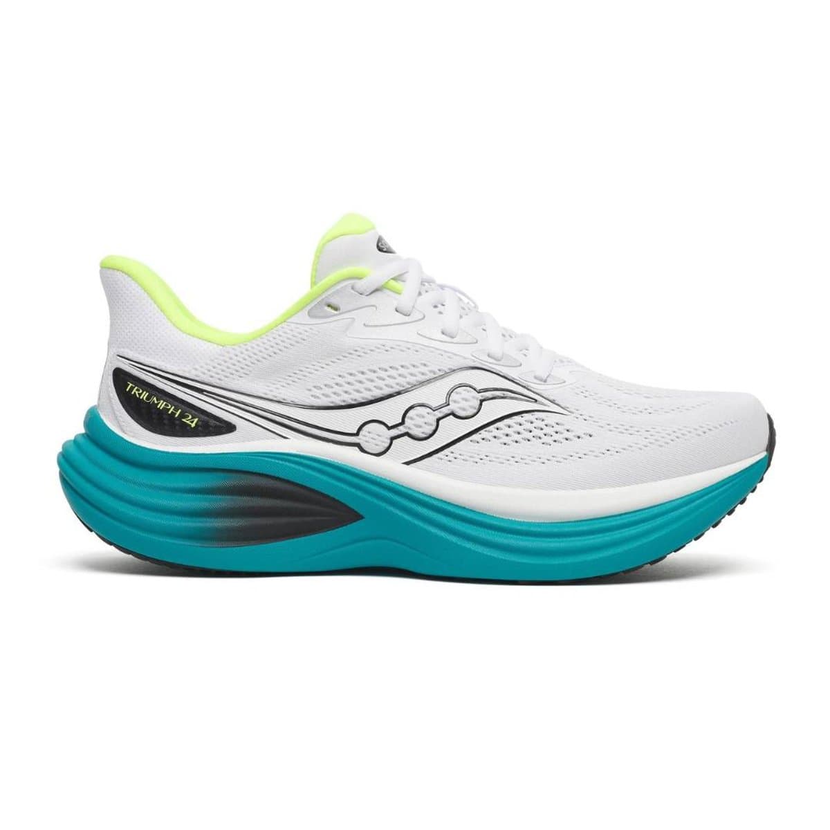 Scarpe Saucony Triumph 24 Bianco Blu AW26, Taglia 50 - EUR Uomo