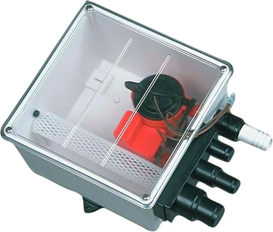 Johnson Pump Sistema De Tanque De Colección Ultims Switch 12v Grey 28 x 21 cm