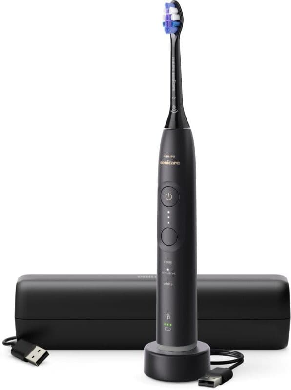 Philips Sonicare 6500 HX7411/10 brosse à dents électrique sonique Black 1 pcs