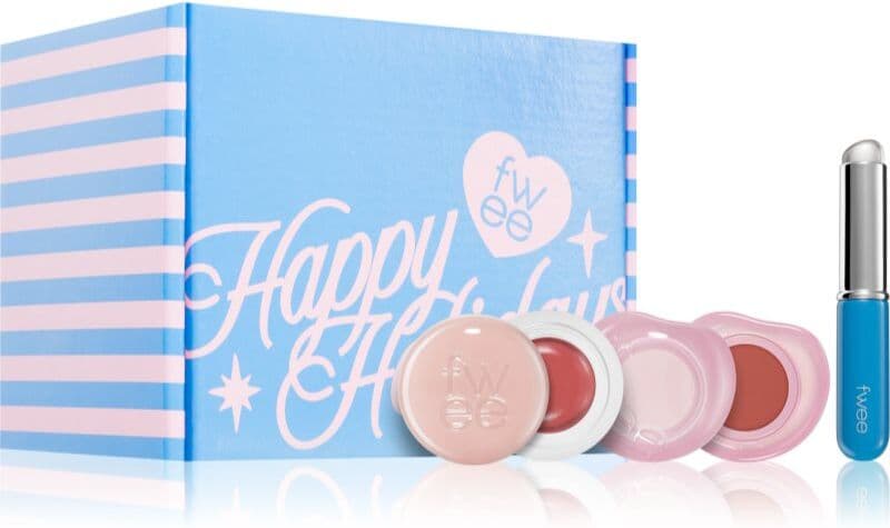 fwee Lip&Cheek Set σετ δώρου για χείλη και πρόσωπο