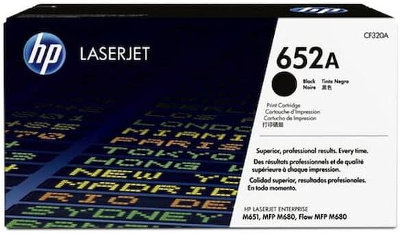Toner HP CF320A 652A Svart