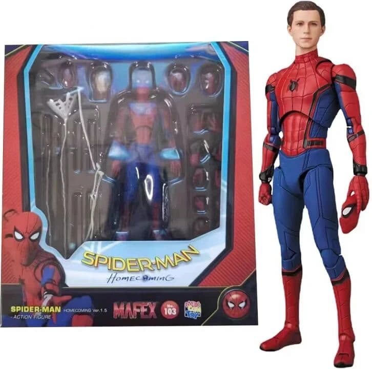 Bandai In Stock Mafex 103 Action Figure Multi Accessories Collectible  Model Desktop Toy For Hobby Fans Birthday Festival Present Gift