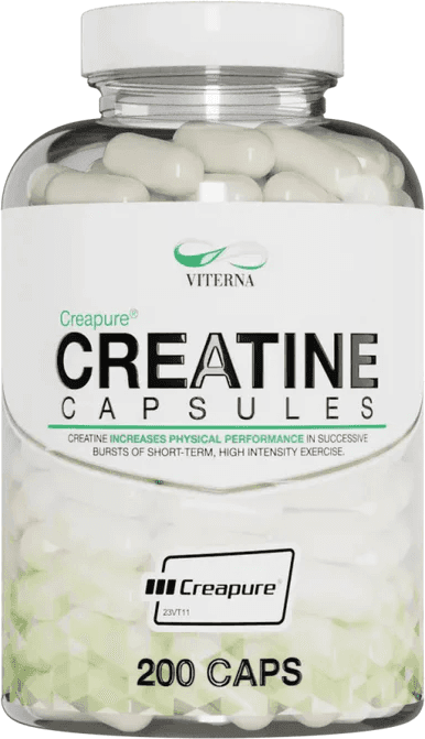 Viterna Creatine (Creapure), 200 Caps