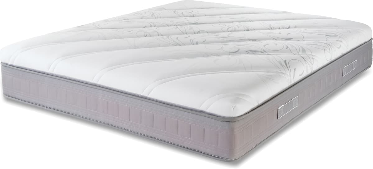 Cadorm materasso matrimoniale 2000 micromolle mythos   topper estraibile con tessuto cooler misura 180x200 king size xxl