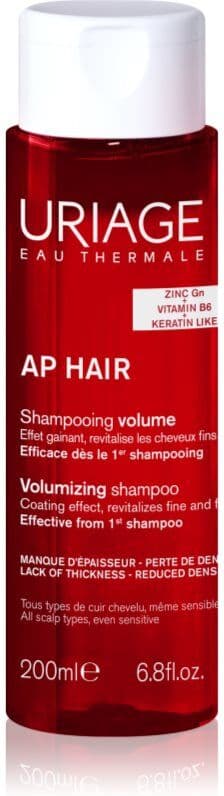 Uriage AP HAIR Volumizing Shampoo σαμπουάν για όγκο για μαλλιά με τάση αραίωσης 200 ml