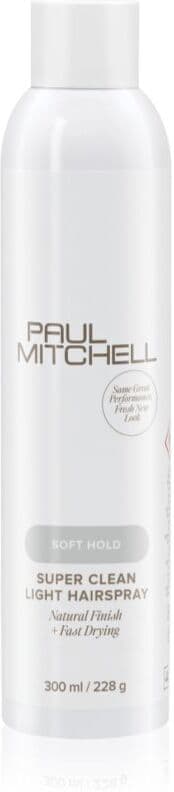 Paul Mitchell Soft Hold Super Clean Light Hairspray λακ μαλλιών για λεπτά μαλλιά 300 ml