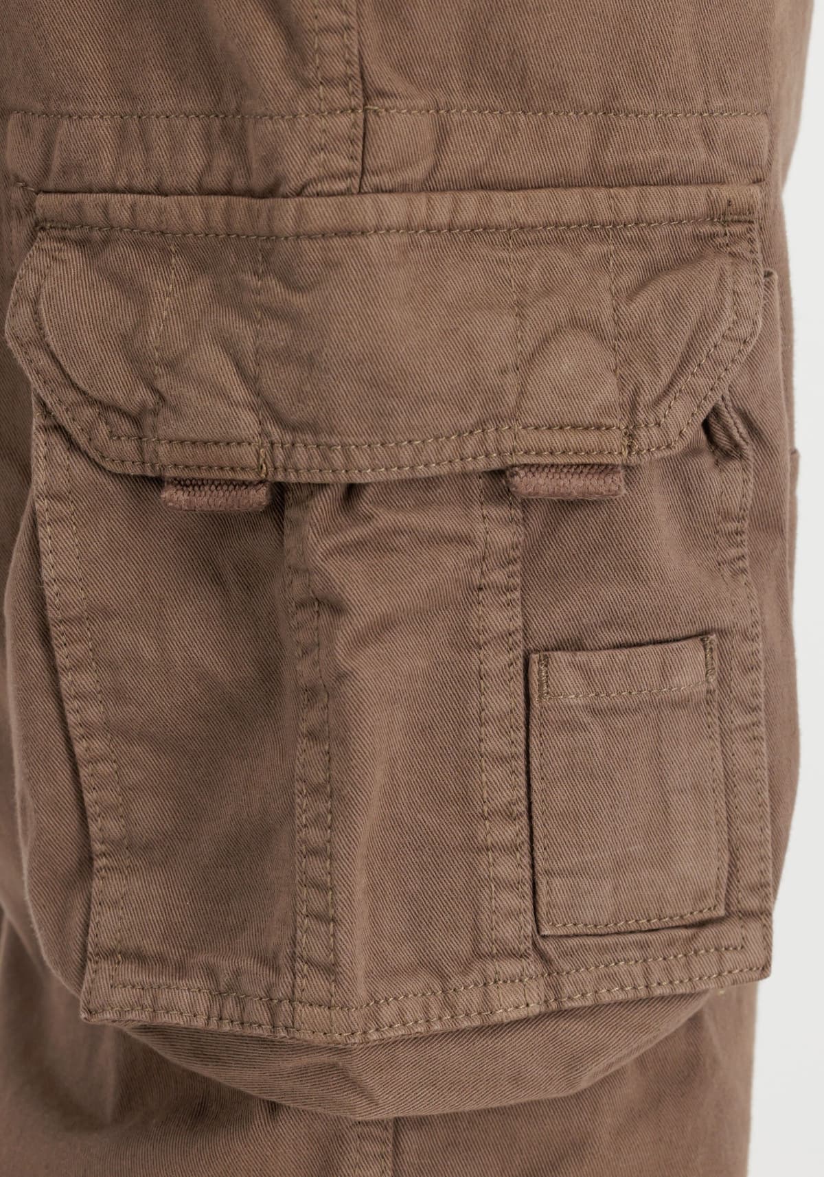 Cargohose ALPHA INDUSTRIES "Jet Pant", Herren, Gr. 29, N-Gr, grau (taupe), Web, Obermaterial: 100% Baumwolle, unifarben, normal lang, Hosen Cargohose, mit seitlichen Cargotaschen und Kordelzug am Beinabschluss taupe 29, N-Gr