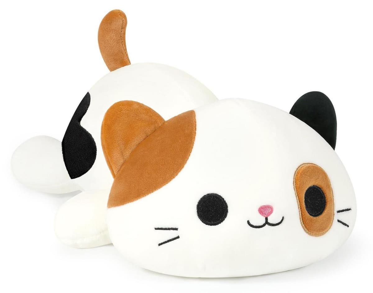 Shownicer Pluche Kat Knuffel Bruin 23 cm