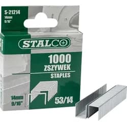 Polsterklammern Typ A 14 mm Höhe Packung mit 1000 Stück STALCO S-21214