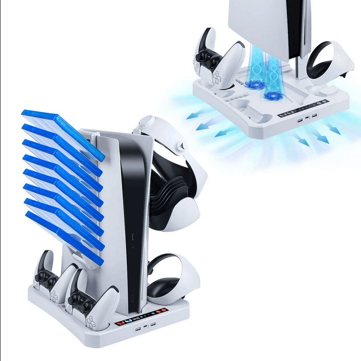 iPlay PSVR2 Monitoimiteline Viilennyksellä Valkoinen (HBP-6478)