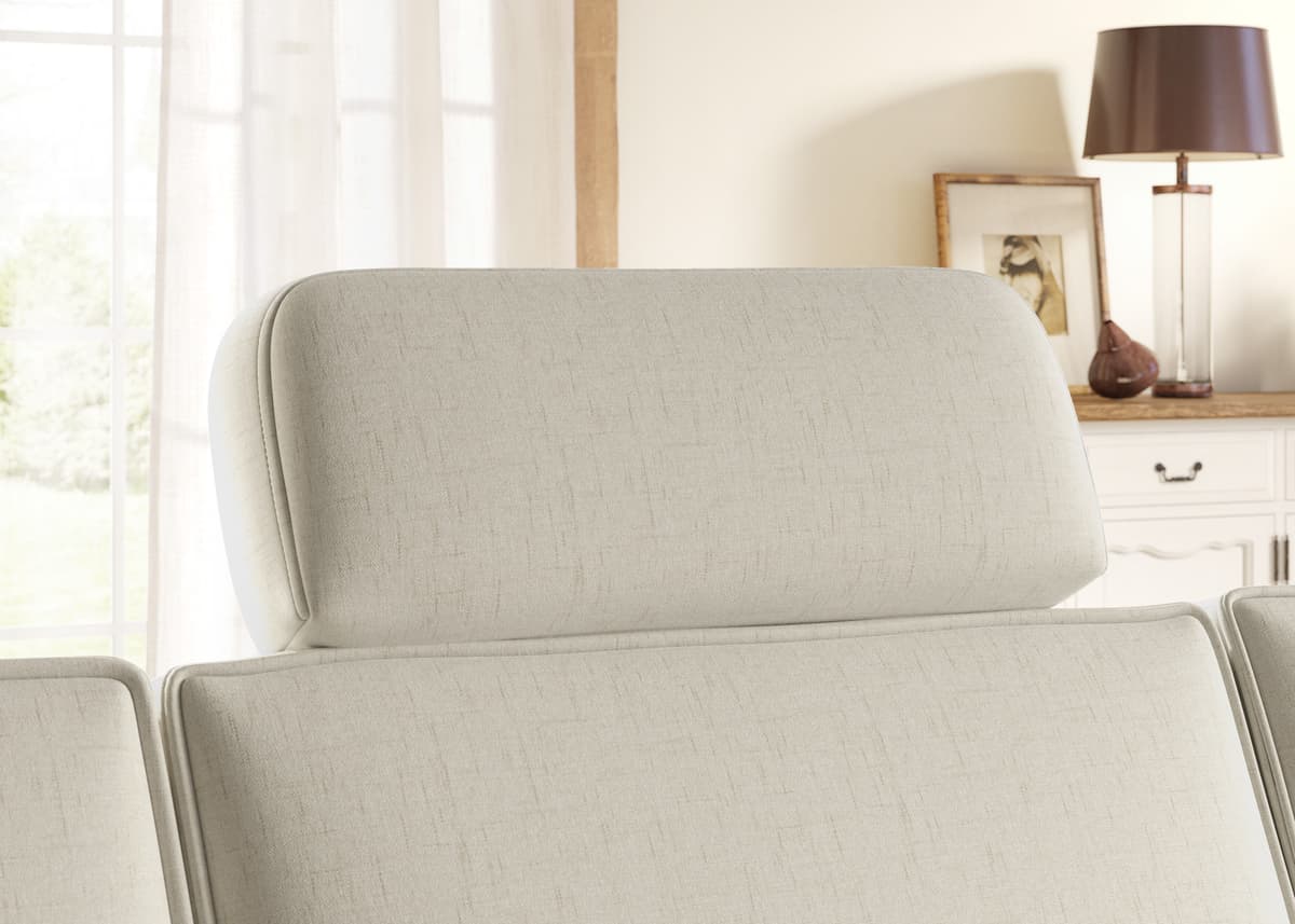 Sofa-Kopfstütze OTTO HOME "County", beige (natur), B:52cm H:25cm T:12cm, Holzwerkstoff, Kopfstützen, Sofa-Kopfstütze, 2 Stück im Set, passend zur "County"-Serie