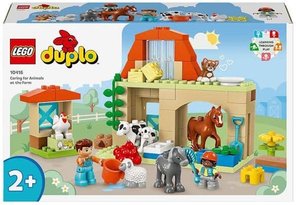 Djur pÃ¥ bondgÃ¥rden DUPLO-LEGO 74 delar