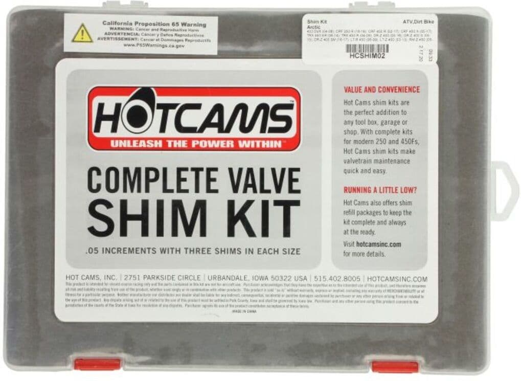 Hot Rods Venttiilit, Venttiililevyt 4 Ride Hcshim02