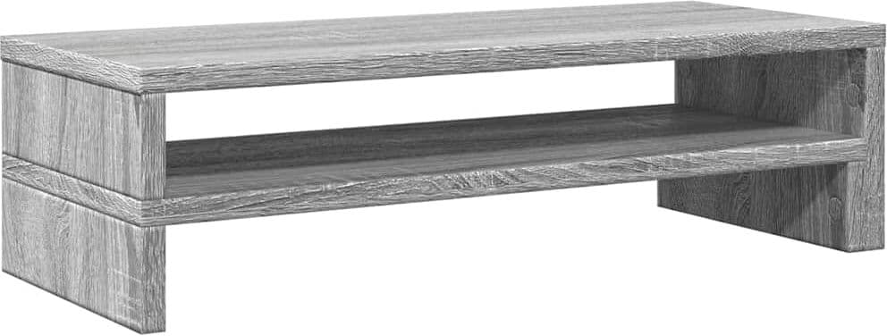 vidaXL Support de moniteur sonoma gris 54x22x15 cm bois d'ingénierie