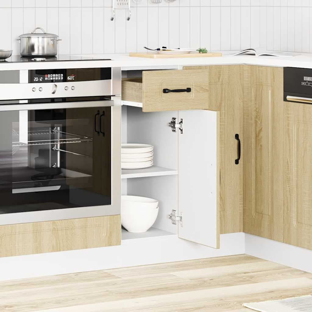 vidaXL Armoire de cuisine Kalmar chêne sonoma bois d'ingénierie