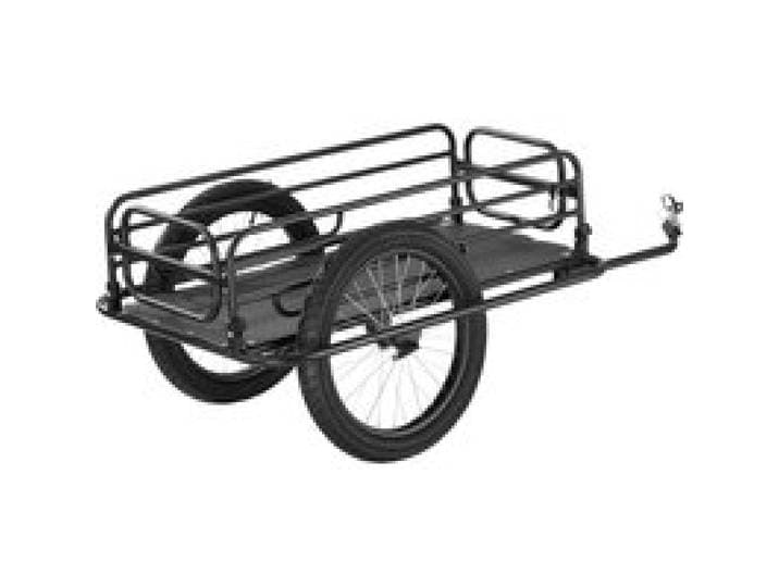 SucceBuy 275 lbs fiets vrachtwagen fietswagen winkelwagen opvouwbare compacte opslag met universele trekhaak 20 wielen past op de meeste fietsen