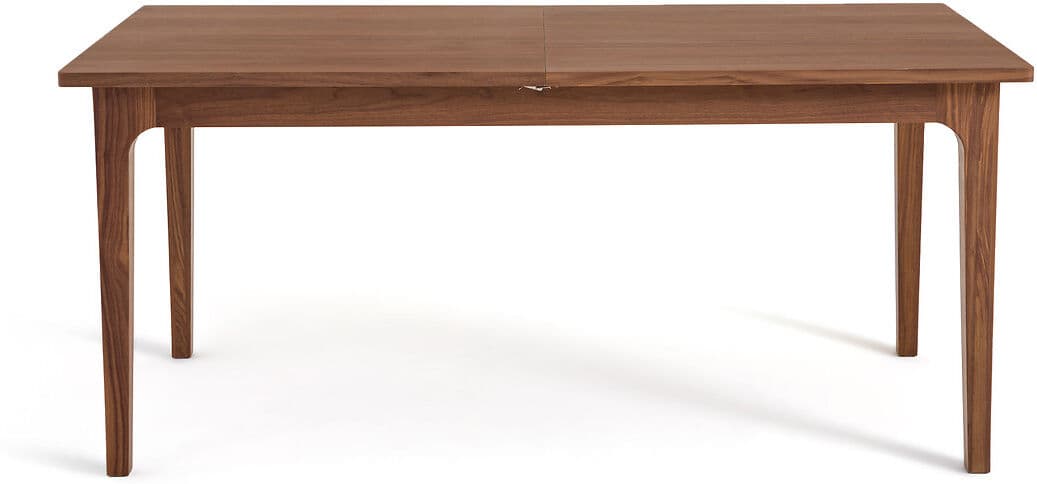 LA REDOUTE INTERIEURS Table à manger extensible plaqué noyer 6 à 10 personnes allonge intégrée VINTELE