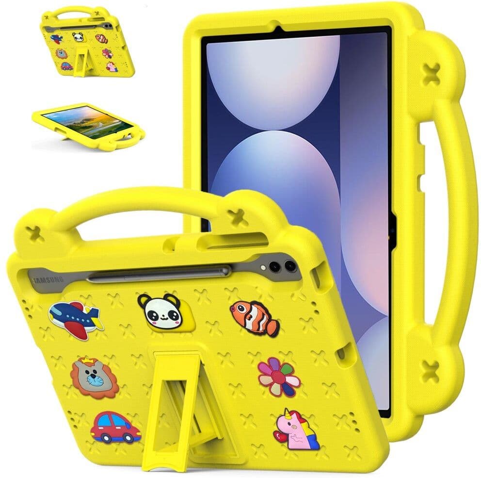 EIDERWOOD EVA-beskyttelse for Samsung Galaxy Tab S10+ / Tab S9+ / Tab S8+ / Tab S7+ - Gul