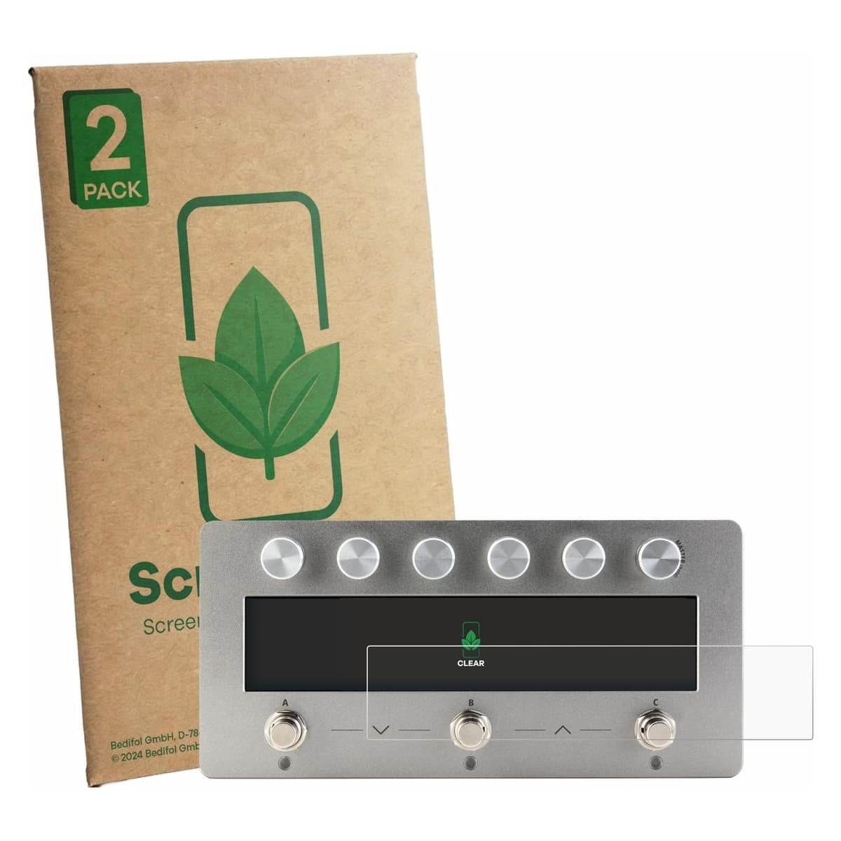 ScreenLeaf Schutzfolie für Darkglass Anagram Displayschutz Display Schutz Folie Klar Transparent (6165125)