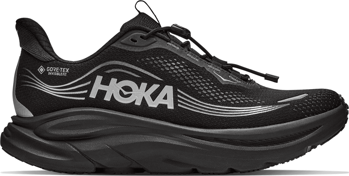 Hoka Men's Clifton 11 GORE-TEX Black / Black 48