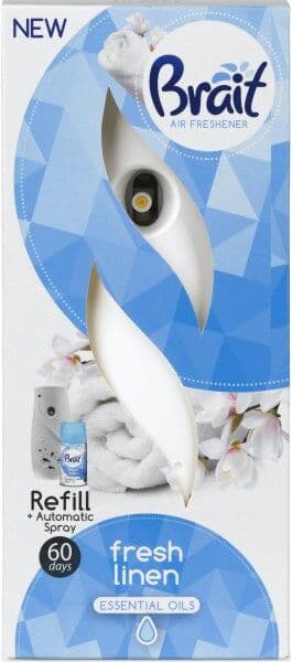Brait Air Freshener Starter   Fresh Linen