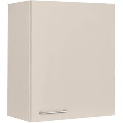 Hängeschrank NOBILIA "Laser", Ausrichtung wählbar, vormontiert", beige (front: sand, korpus: sand), B:60cm H:72cm T:37,2cm, Schränke, Hängeschrank, in drei Breiten: 30, 45 und 60 cm, mit Soft-Close-Funktion
