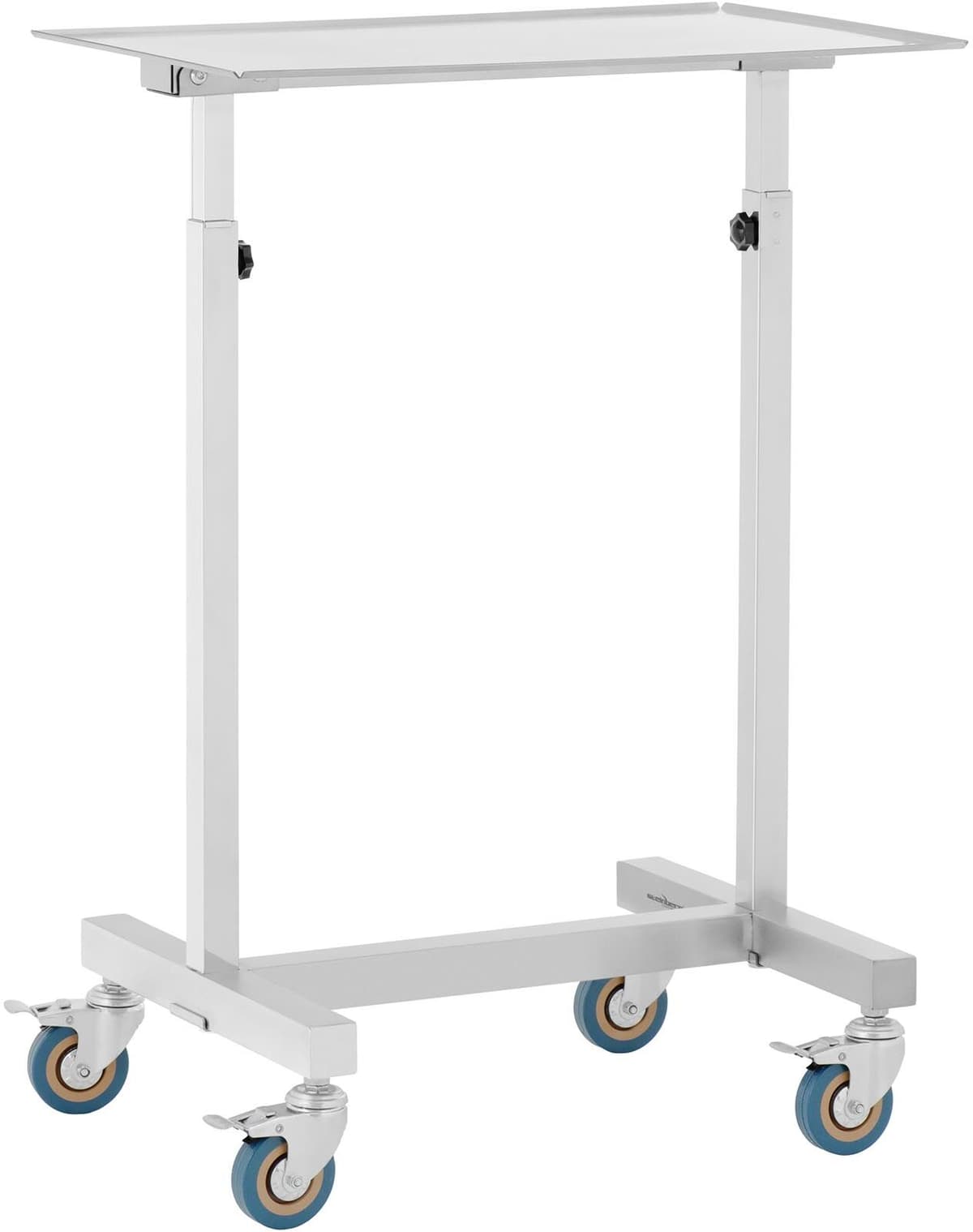 Steinberg Systems Cărucior pentru instrumente - mobil - 60 x 40 mm - înălțime reglabilă - oțel inoxidabil / cauciuc SBS-LF-151
