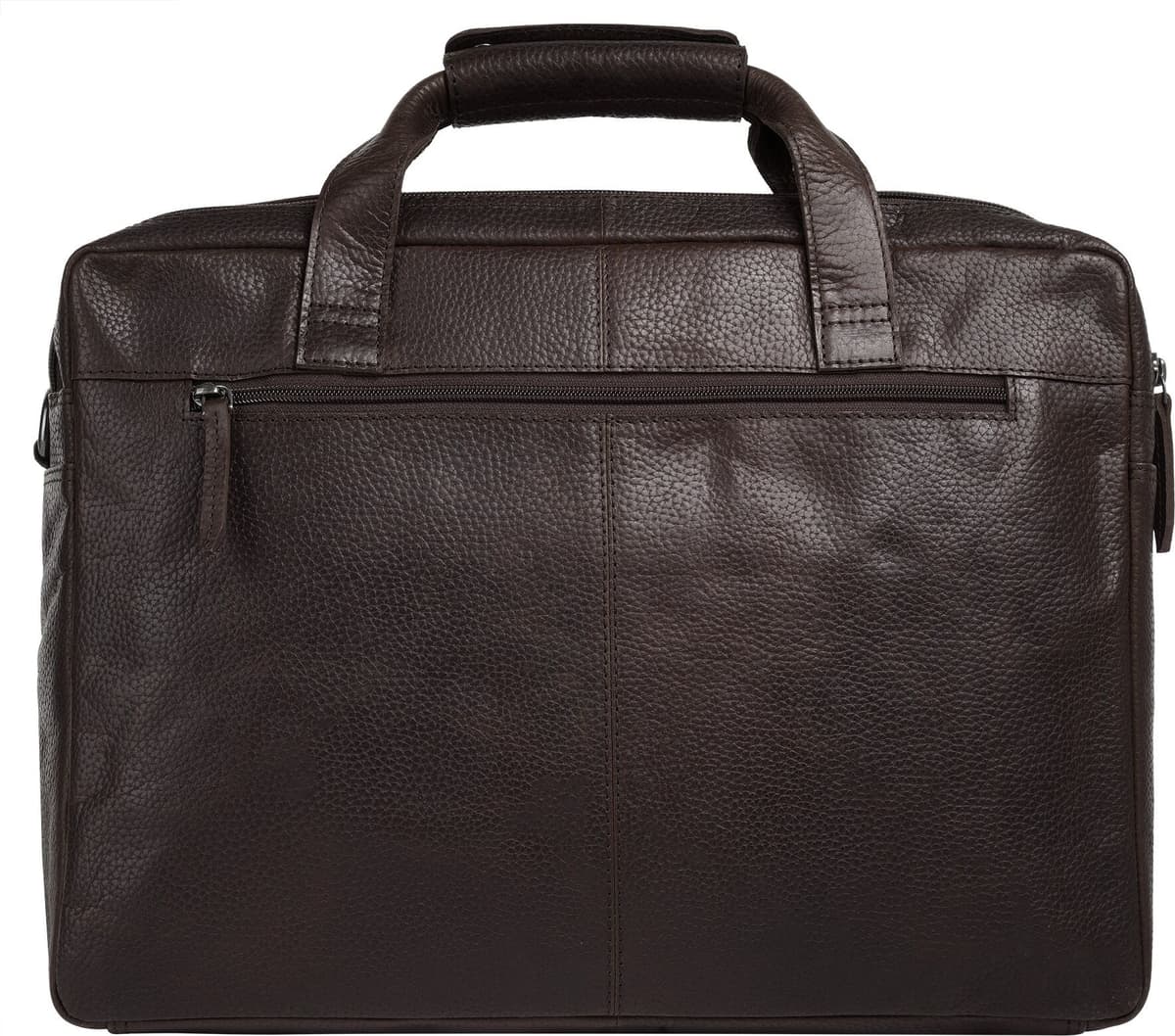 Aktentasche BODENSCHATZ "BODENSCHATZ Herren, Damen echt Leder", Herren, Gr. B/H/T: 39cm x 29cm x 10cm onesize, braun, Leder, leicht glänzend, unifarben, Taschen Aktentasche, echt Leder braun B/H/T: 39cm x 29cm x 10cm onesize