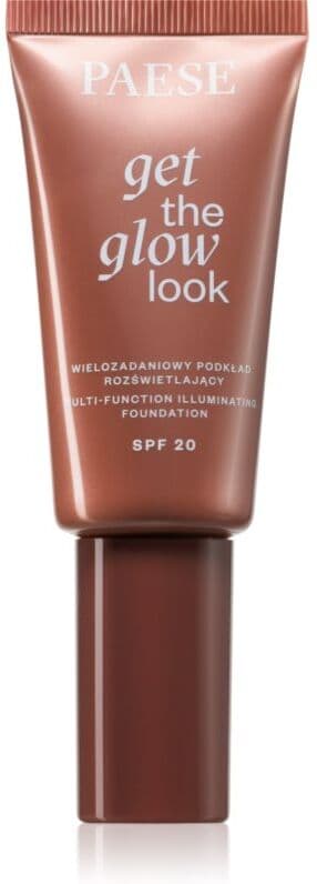 Paese Get The Glow Look Illuminating Foundation ελαφρύ μακιγιάζ με λαμπρυντική επίδραση SPF 20 απόχρωση 2N Sand Beige 30 ml