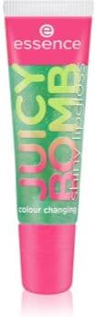Essence Juicy Bomb gloss tom 107 Glowy Gummy/colour changing 10 ml. Juicy Bomb