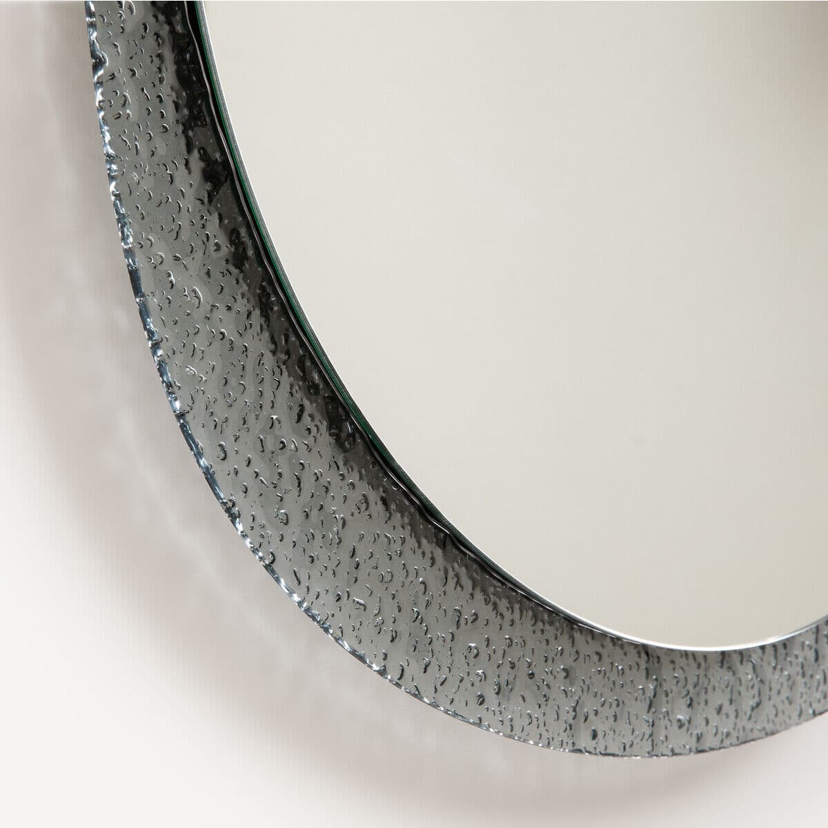 AM.PM Miroir rond, contour en verre fumé, diamètre 69,2 cm, ONDYNE