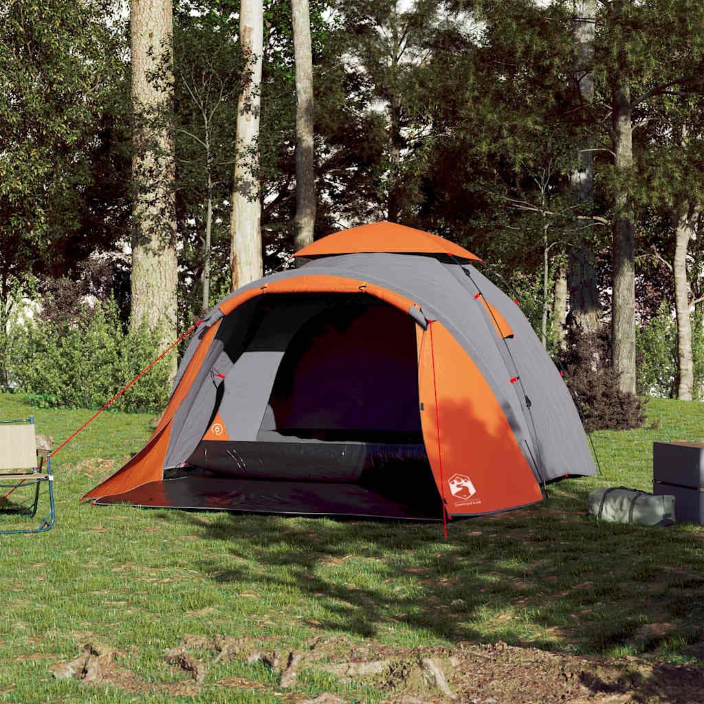 vidaXL Tente de camping à dôme 3 personnes libération rapide