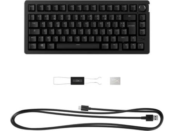 Hyperx - Clavier Gamer Sans Fil Alloy Rise Wireless 75