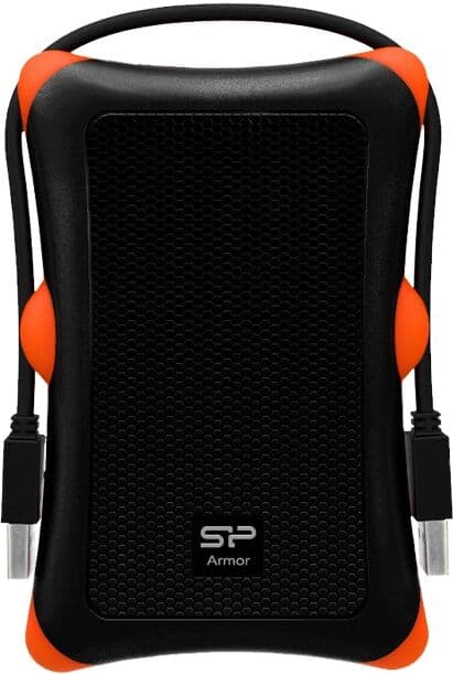 Silicon Power Armor A30 Fekete [2.5"/USB3.0] PC