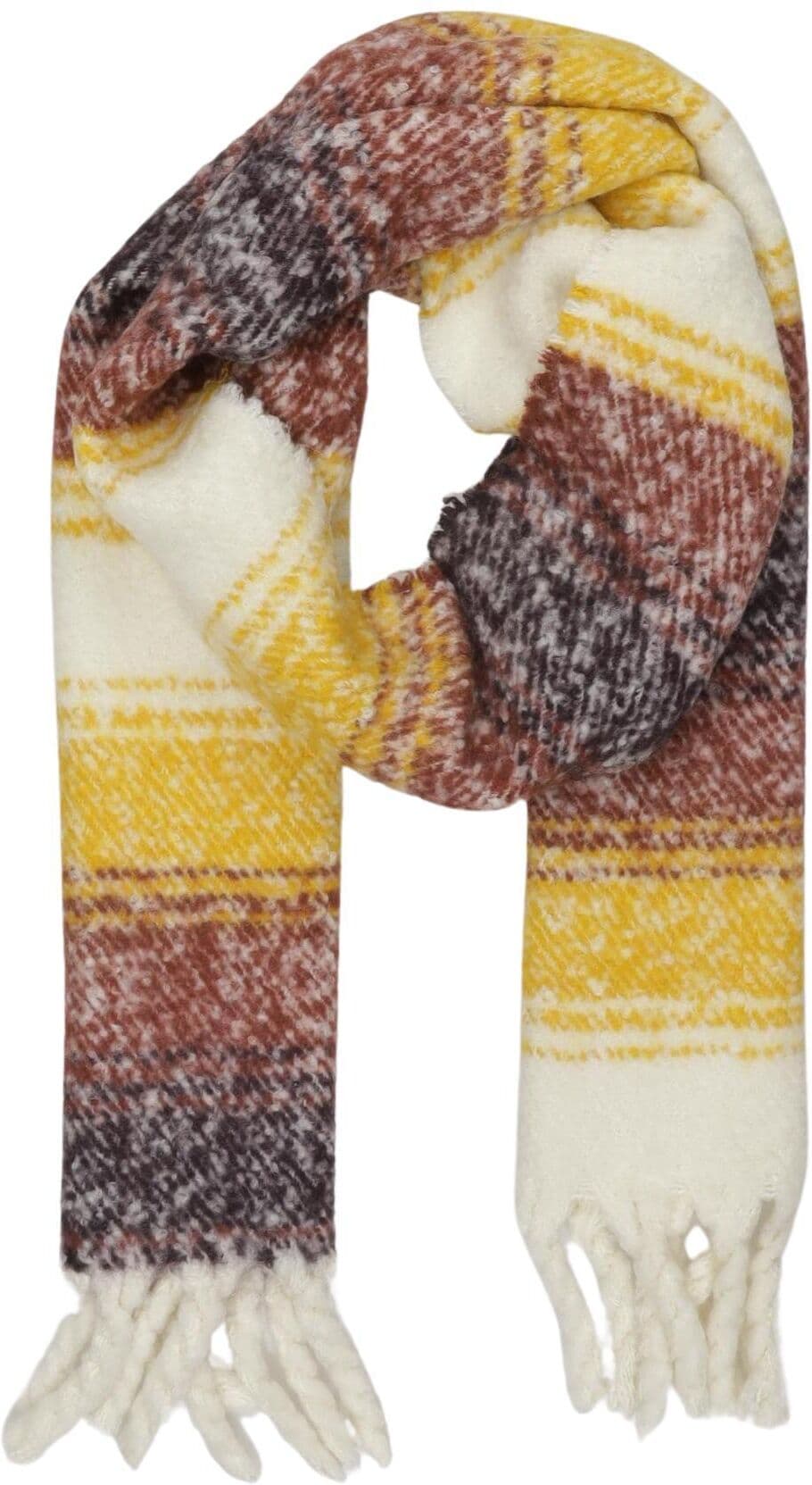 United Colors OF Benetton Damen Schal oder Tuch, Mehrfarbig, Synthetik - Second Hand
