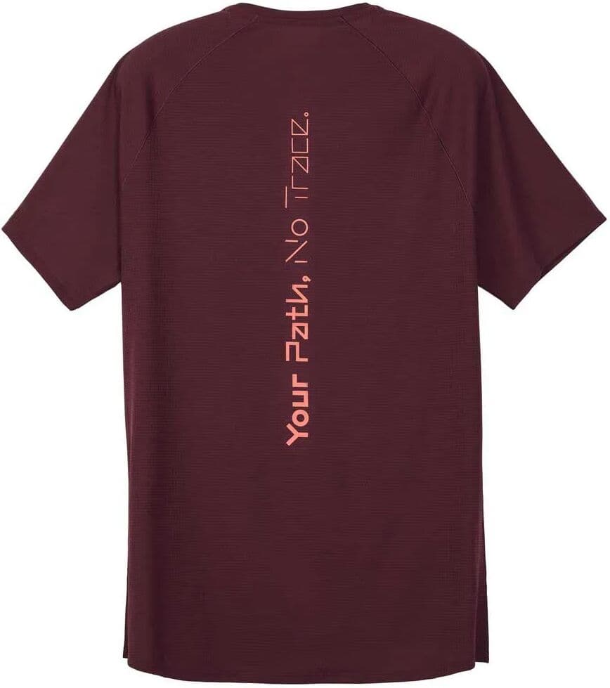Nnormal Camiseta De Manga Corta Race Burgundy S