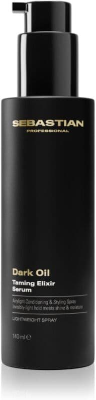 Sebastian Professional Dark Oil ορός Για λάμψη και απαλότητα μαλλιών 140 ml