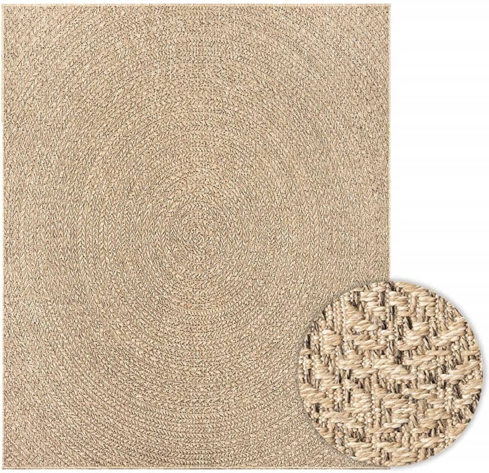 vidaXL Tapis ZIZUR 240x340 cm aspect de jute intérieur et extérieur