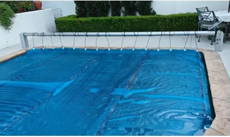 NONE Automatic Convenient Pool Cover Reel With Motor